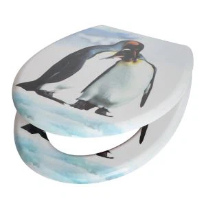 Toaletná sedačka s potlačou Duroplast